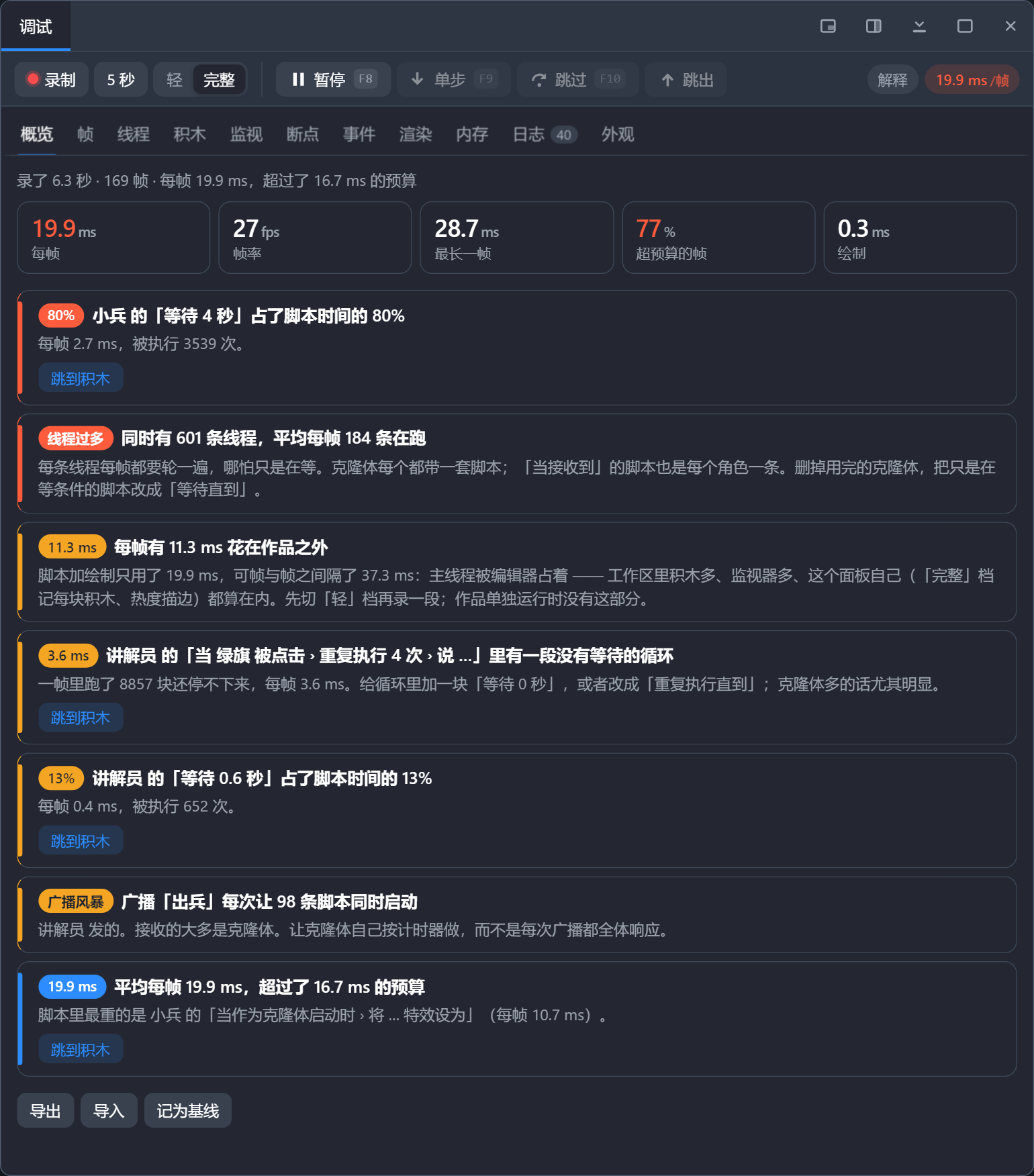 一次报出七条结论