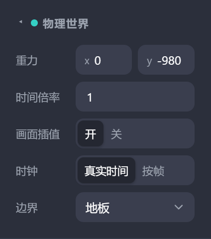 舞台的「物理世界」一节